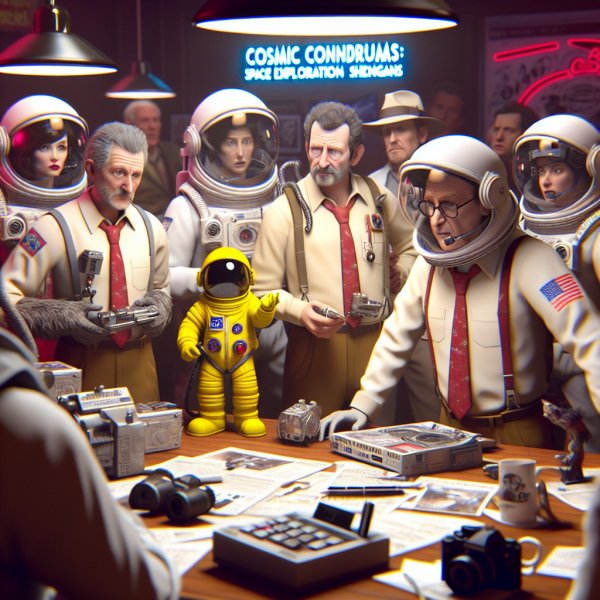 Cosmic Conundrums: Space Exploration Shenanigans