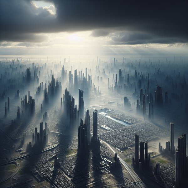 Veils of Tomorrow: The Enigma of Megacities