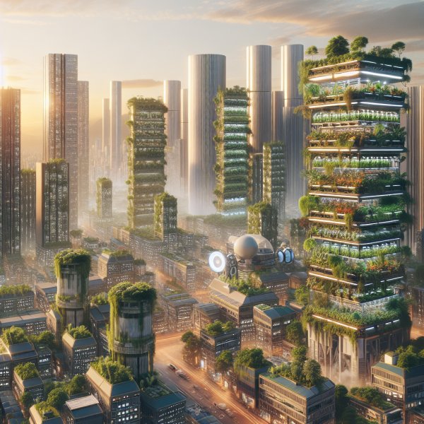 Innovations in Sustainable Urban Living: The Role of Vertical Farming and Smart Grids