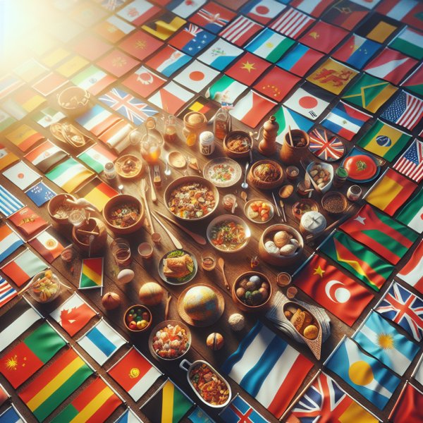 Can You Identify These Flags That Represent the Most Delicious Foods Around the World?