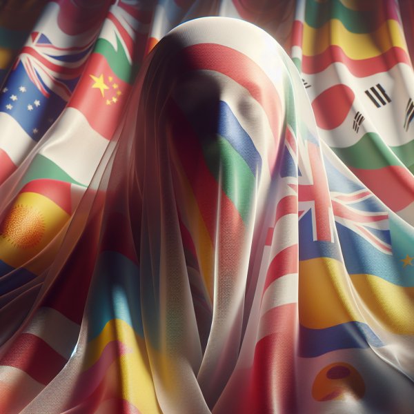 Veils of the East: Unraveling Asian Flags