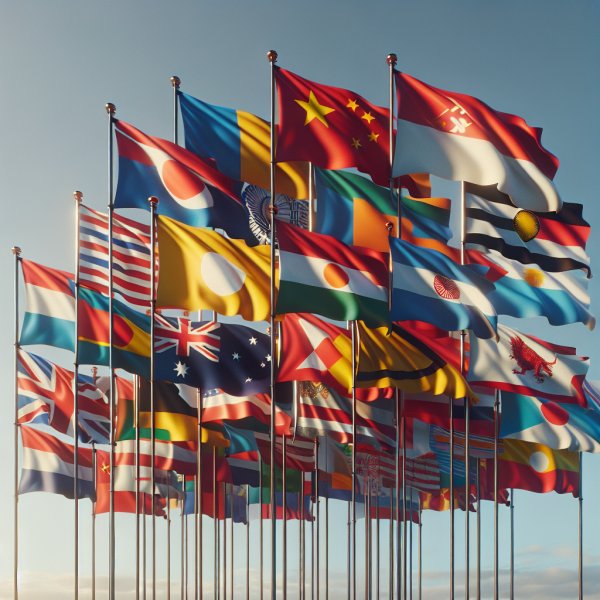 Can You Name These Asian Flags That Will Leave You Guessing?