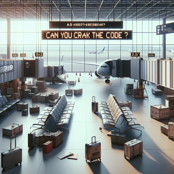 Can You Crack the Code? Airport Challenge Awaits!