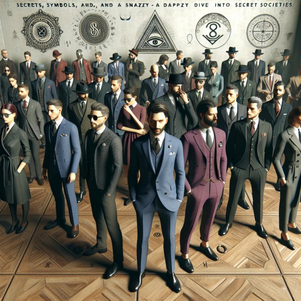 Secrets, Symbols, and Snazzy Suits: A Dapper Dive into Secret Societies