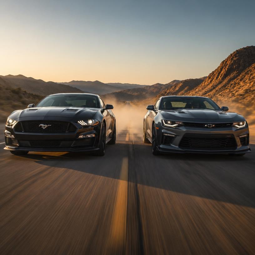 Muscle Showdown: Mustang vs. Camaro – Who Reigns Supreme?