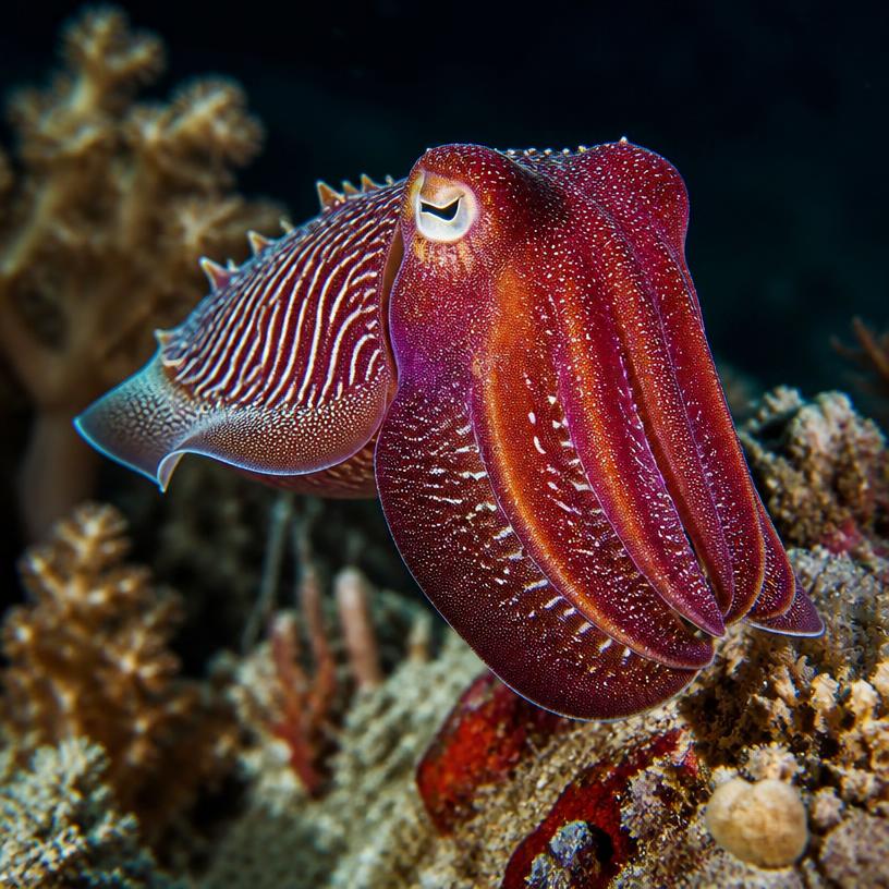 Chromatic Wonders of the Ocean Abyss