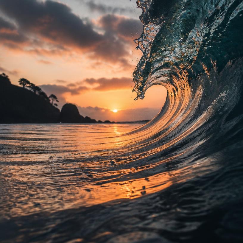 Nature's Pulsating Canvas: The Dance of Tides