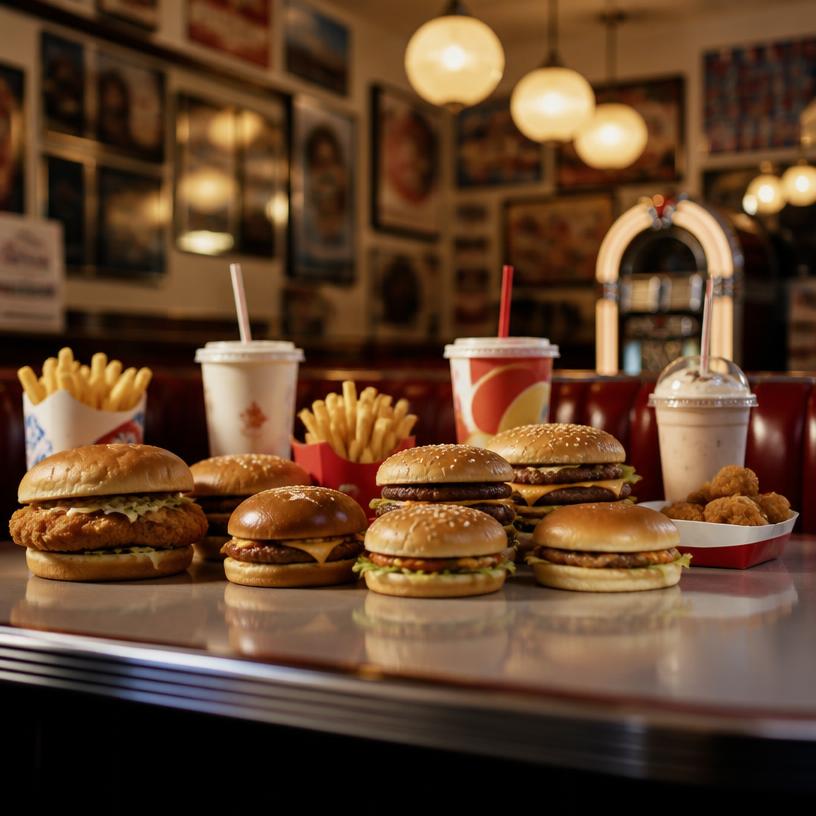 Fast Food Frenzy: A Culinary Race Through the Decades